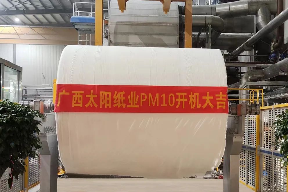 向海發展譜新篇！太陽紙業兩條生活用紙生產線順利投產